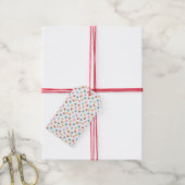 Étiquettes-cadeau Star Confetti (Rétro) (Avec de la ficelle)