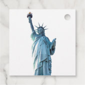 Étiquettes Cadeau Statue de la liberté (Dos)