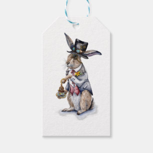 Étiquettes-cadeau Steampunk March Hare Tags cadeaux