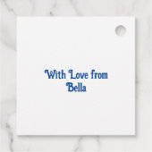 Étiquettes Cadeau Steampunk Santa Claus (Dos)