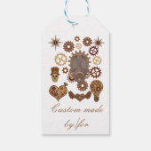 Étiquettes-cadeau Steampunk Thème Thunder_Cove (Dos)