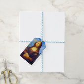 Étiquettes-cadeau Sticker carré (Avec de laficelle)