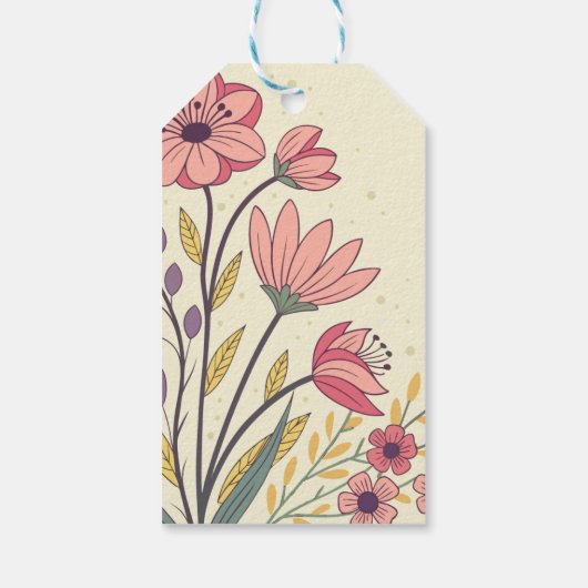 Étiquettes-cadeau Sticker rond à Fête des pères minimale avec main (Dos)