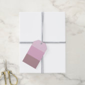 Étiquettes-cadeau Striped ombre (Avec de la ficelle)