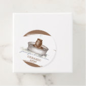 Étiquettes Cadeau Studio de poterie (En situation)