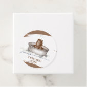 Étiquettes Cadeau Studio de poterie (En situation)