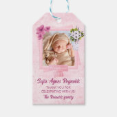 Étiquettes-cadeau Style rose Shabby Baby (Devant)