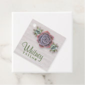 Étiquettes Cadeau Succulents rustiques (En situation)