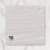 Étiquettes Cadeau Succulents rustiques (Dos)