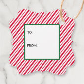 Étiquettes Cadeau Sucre de canne fractionné à partir (Dos)