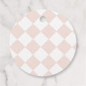 Étiquettes Cadeau Sugar Plum Nutcracker Favor Tag (Dos)