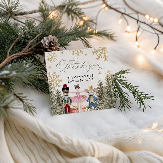 Étiquettes Cadeau Sugar Plum Nutcracker Gift Tag