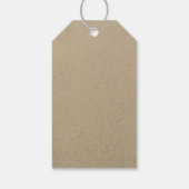 Étiquettes-cadeau Summer Beach Mariage Faveur Merci (Dos)