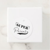 Étiquettes Cadeau Super parent (En situation)