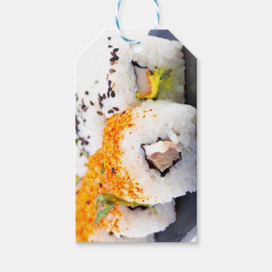 Étiquettes-cadeau Sushi (Devant)