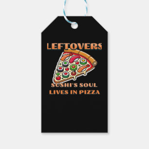 Étiquettes-cadeau Sushi Pizza Art - Les Leftots Sont Pour Les Clas Q
