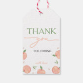 Étiquettes-cadeau Sweet As Peach Anniversaire (Dos)