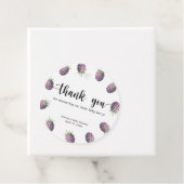 Étiquettes Cadeau Sweet Blackberry - merci (En situation)