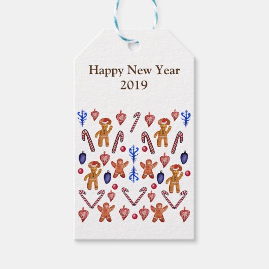 Étiquettes-cadeau Sweet Holidays Custom (Devant)