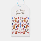 Étiquettes-cadeau Sweet Holidays Custom (Dos)