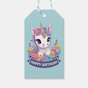 Étiquettes-cadeau Sweet Magique Baby Unicorn
