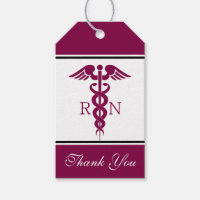 Symbole de la RN infirmière autorisée Simple Red C