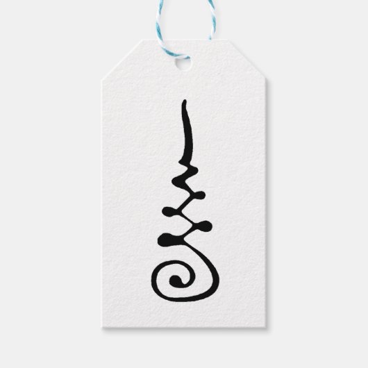 Étiquettes-cadeau Symbole Unalom (Devant)
