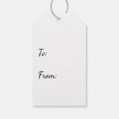 Étiquettes-cadeau SYMBOLE Zodiaque Libra (Dos)