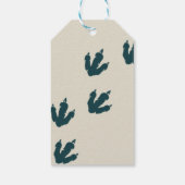 Étiquettes-cadeau T-Rex Dinosaur Parti Favoriser (Dos)