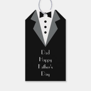 Étiquettes-cadeau T smoking Fête des Pères