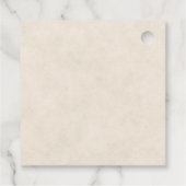 Étiquettes Cadeau Table Bountiful Harvest (Dos)