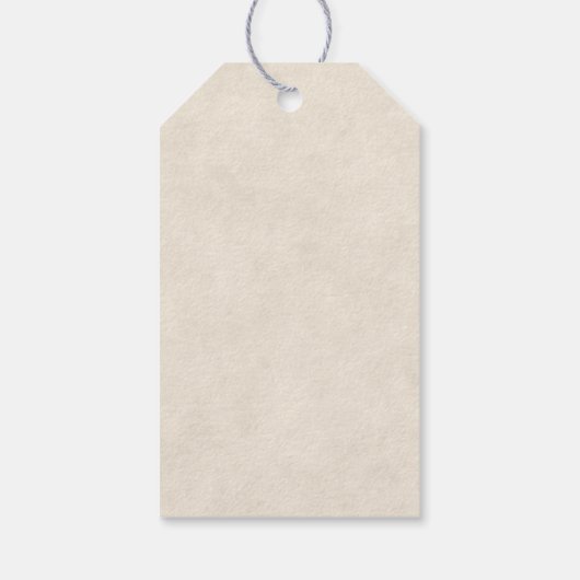 Étiquettes-cadeau Table Rustique La récolte abondante Anniversaire (Dos)