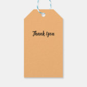 Étiquettes-cadeau Tableau Motif animal Empreinte de léopard (Dos)