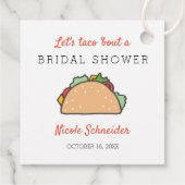 Étiquettes Cadeau Taco About A Mariage Mexicain Fiesta (Dos)