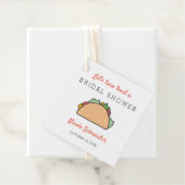 Étiquettes Cadeau Taco About A Mariage Mexicain Fiesta (En situation)