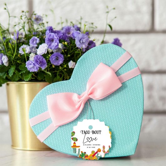 Étiquettes Cadeau Taco bou