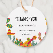 Étiquettes Cadeau Taco bout amour nuptiale merci (Devant)