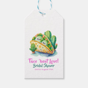 Étiquettes-cadeau Taco 'Bout Love ! Fête des mariées dernière
