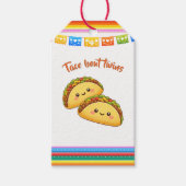 Étiquettes-cadeau Taco bout twins (Devant)