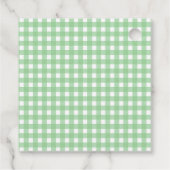 Étiquettes Cadeau Tactique Éffrayante Halloween Parlée Vert (Dos)