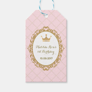 Étiquettes-cadeau Tag cadeau d'anniversaire de la princesse royale d