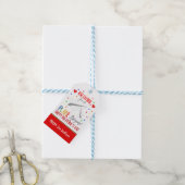Étiquettes-cadeau Tag cadeau d'avion papier Valentine (Avec de laficelle)