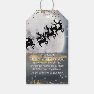 Étiquettes-cadeau Tag cadeau - Décembre - Reindeer Magique