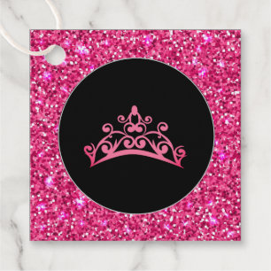 Étiquettes Cadeau Tag-Cadeau-Favor -Pageant USA Amérique Tiara Crown