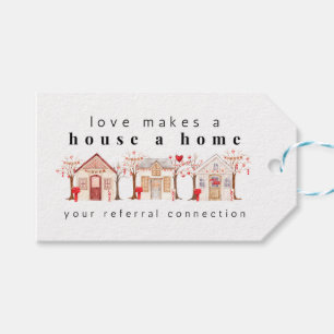 Étiquettes-cadeau Tag cadeau - Février - Maisons de Valentines
