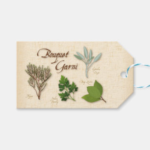 Étiquettes-cadeau Tag cadeau Herb Bouquet
