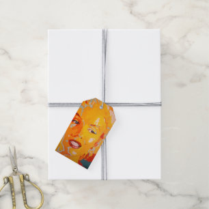 Étiquettes-cadeau Tag cadeau - Pop Art Célèbres gens