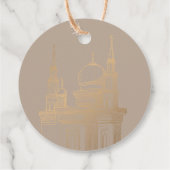 Étiquettes Cadeau tag cadeau Ramadan Kareem (Dos)