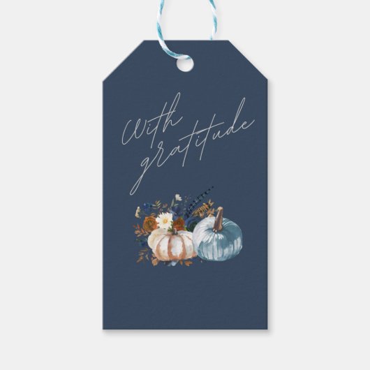 Étiquettes-cadeau Tag cadeau Thanksgiving (Devant)