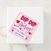 Étiquettes Cadeau Tag cadeau Valentine (En situation)